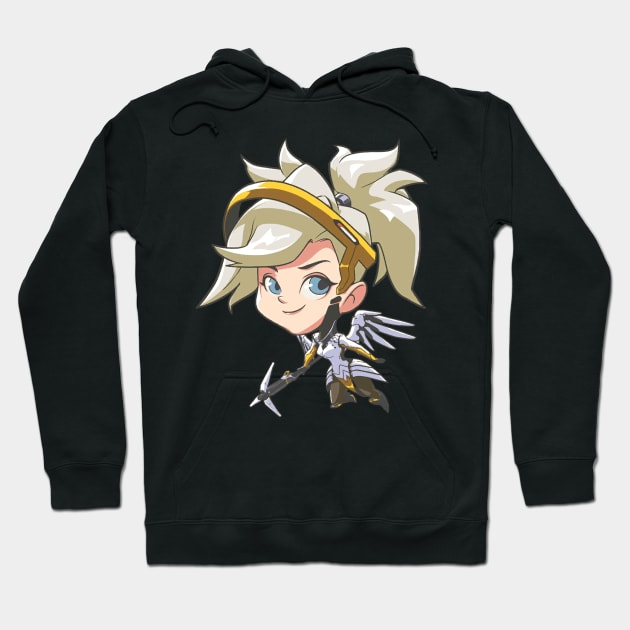 Mercy Cute Spray Hoodie by Antonon